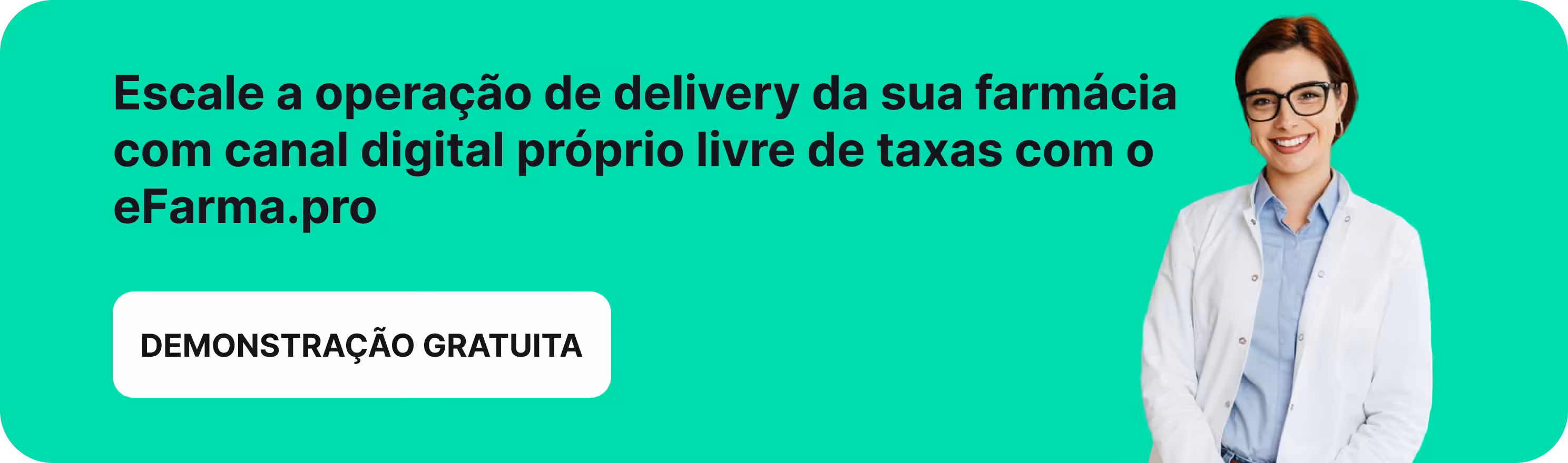 Banner conhecer o eFarma.pro - canal digital próprio para farmácias