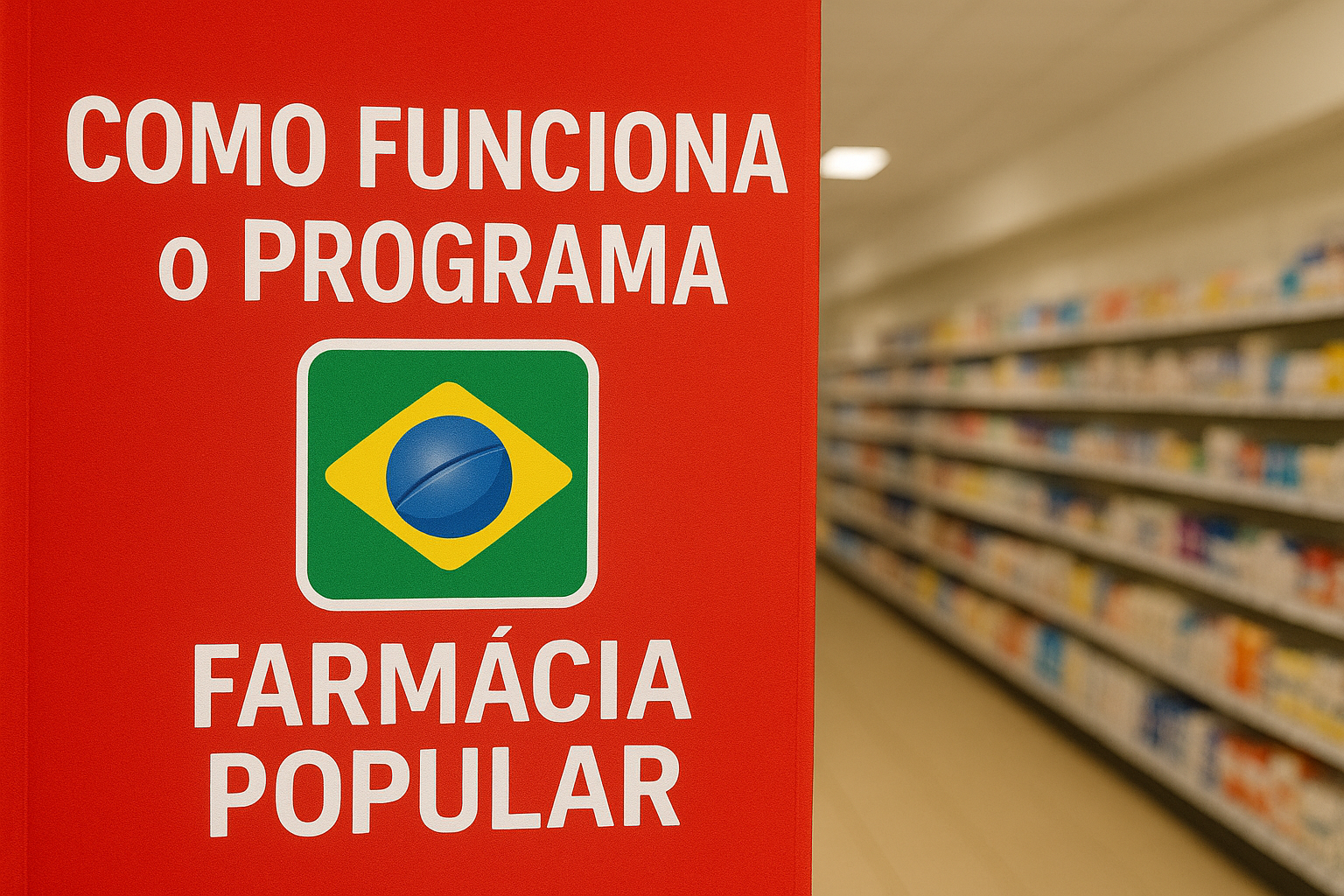 Como funciona o Programa Farmácia Popular