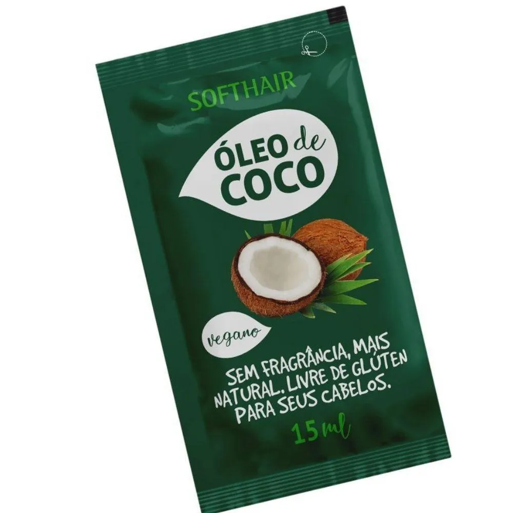 Imagem de Soft Hair Óleo Capilar Coco Vegano sem Fragrância 15ml