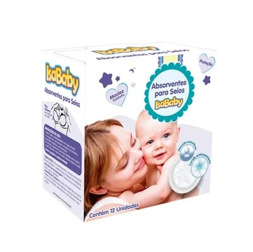 Imagem de Absorvente para Seios IsaBaby 12 unidades