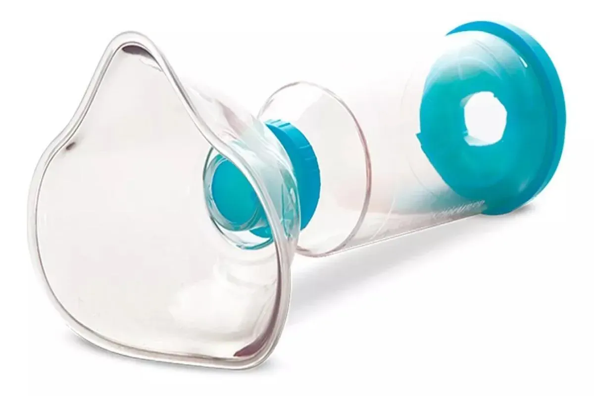 Imagem de Espaçador Bombinha para Medicamento em Aerossol Multilaser