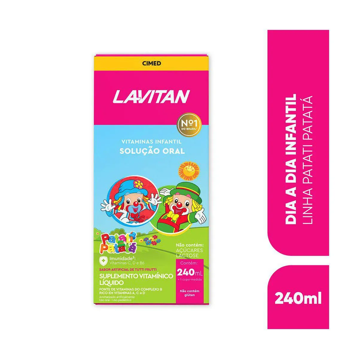 Imagem de Polivitamínico Lavitan Infantil Tutti-Frutti 240ml