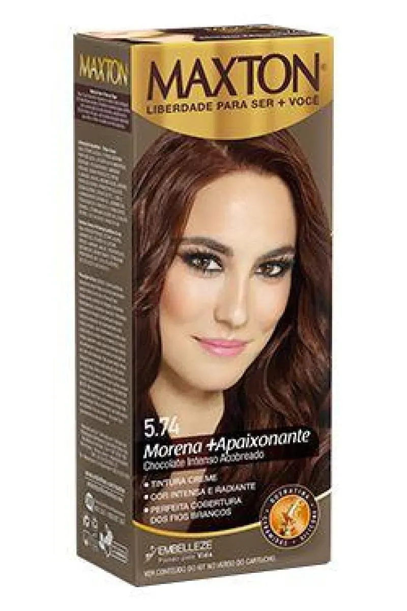 Imagem de Tintura Maxton 5.74 Chocolate Intenso Acobreado