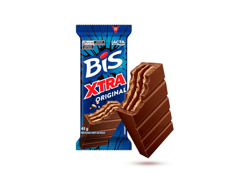 Imagem de Chocolate Bis Lacta Xtra ao Leite 45g