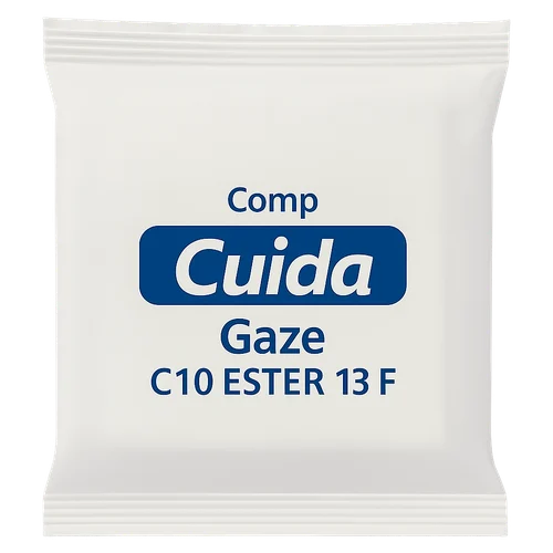 Imagem de Compressa de Gaze Cuida + com 10 13 Fios Esteril