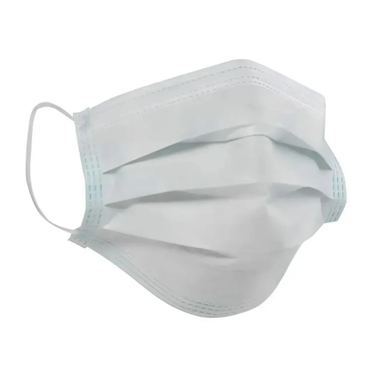 Imagem de Máscara Tripla Descartável Branca Avulsa 1 unidade - Medix