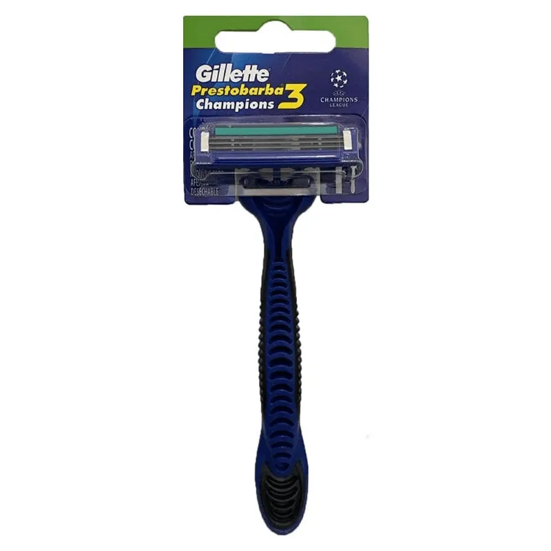 Imagem de Aparelho de Barbear Gillette Prestobarba Champions 3 com 1 unidade
