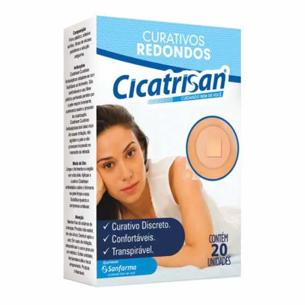 Imagem de CURAT CICATRISAN REDONDOS 20UN