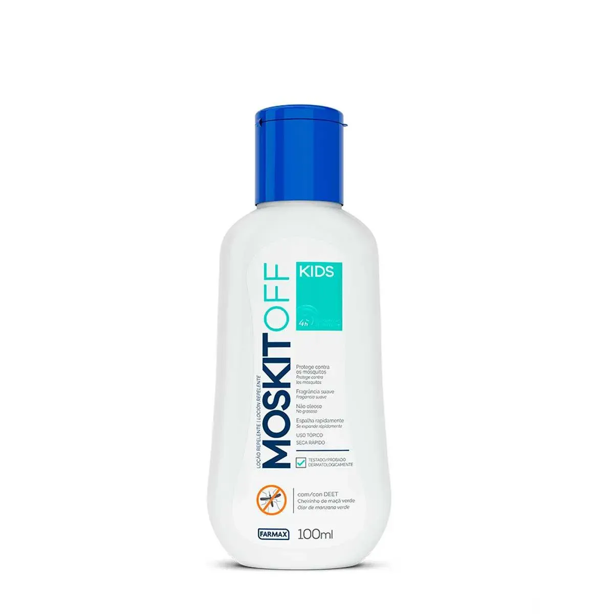 Imagem de Repelente de Inseto Infantil Moskitoff Kids com DEET Loção 100ml