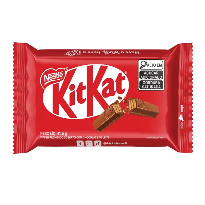 Imagem de Chocolate Kit Kat 4 Fingers ao Leite 41,5g