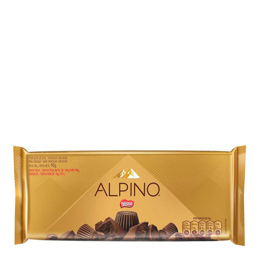 Imagem de Chocolate Alpino ao Leite 90g