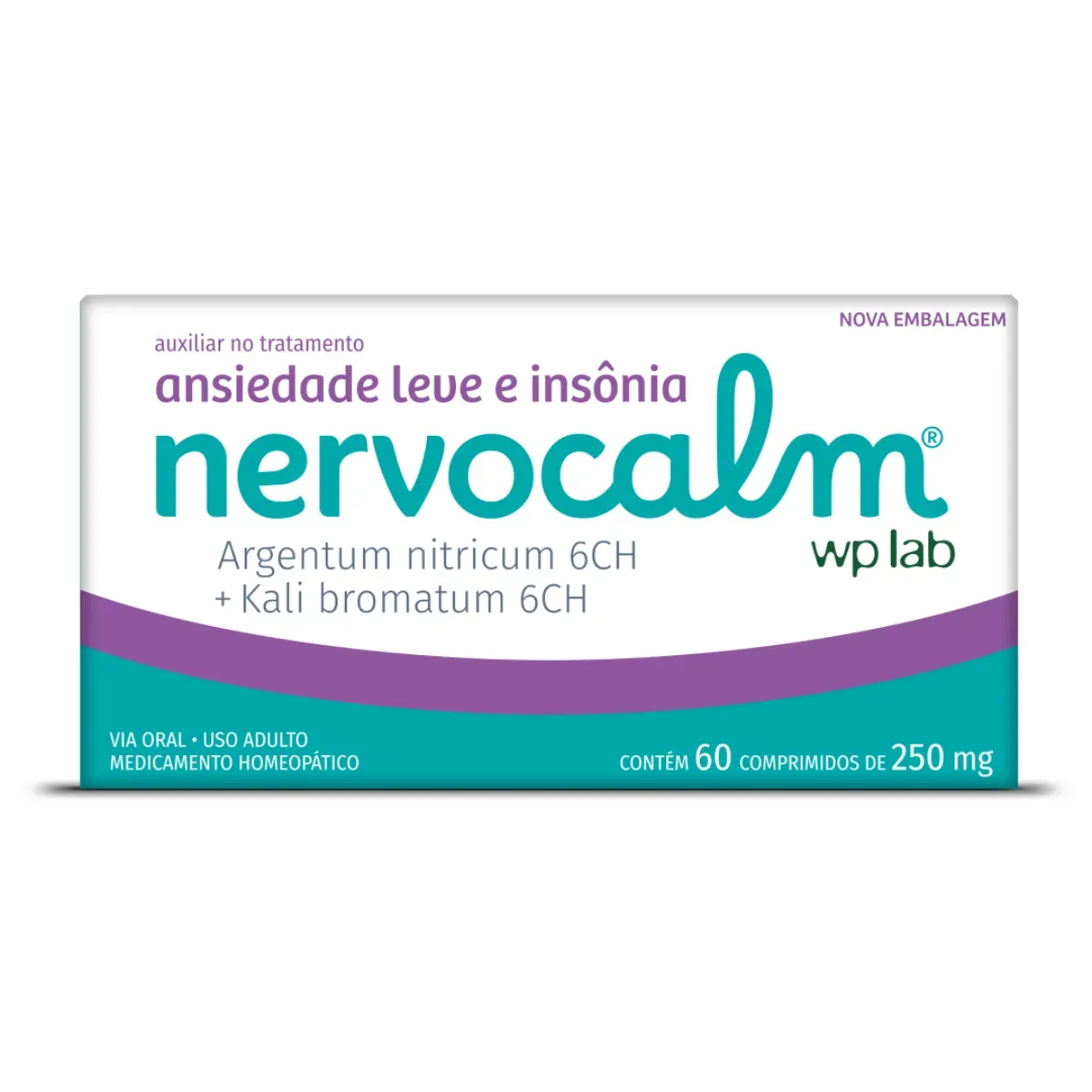 Imagem de Nervocalm WP Lab com 60 comprimidos