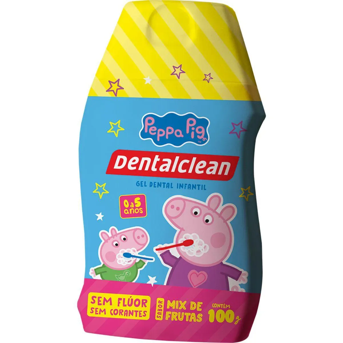 Imagem de Gel Dental Infantil Peppa Pig - Sem Fluor - 100G Dentalclean