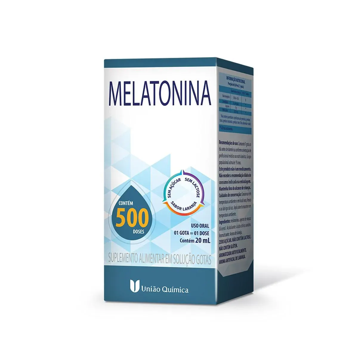 Imagem de Melatonina União Química Solução Gotas 20ml