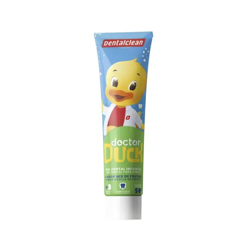 Imagem de Dentalclean Dr Duck Gel Dental com Flúor Infantil 50g
