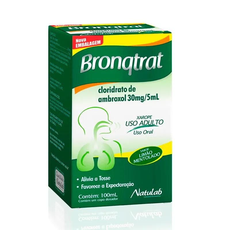 Imagem de Bronqtrat Sabor Limão Mentolado 100ml