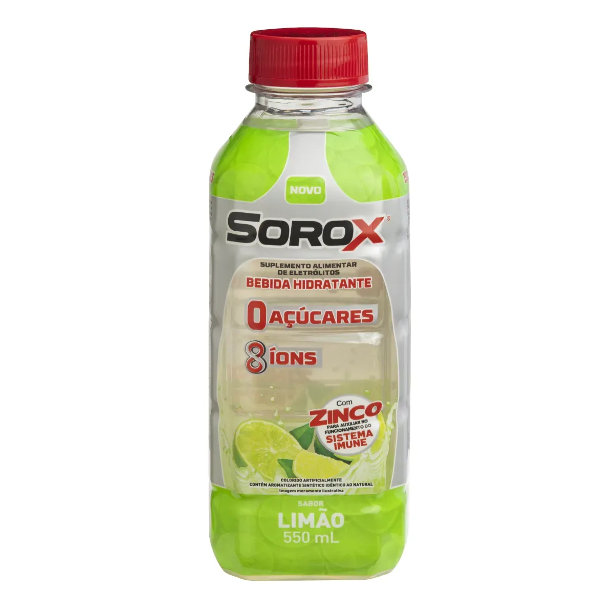 Imagem de Isotônico Sorox Limão 550ml