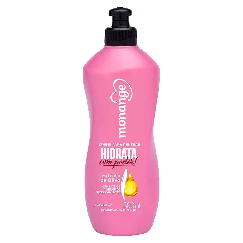 Imagem de Creme para Pentear Monange Hidrata com Poder 300ml