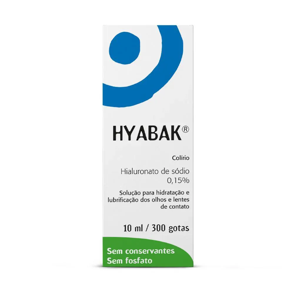 Imagem de Colírio Hyabak 0,15% 10ml