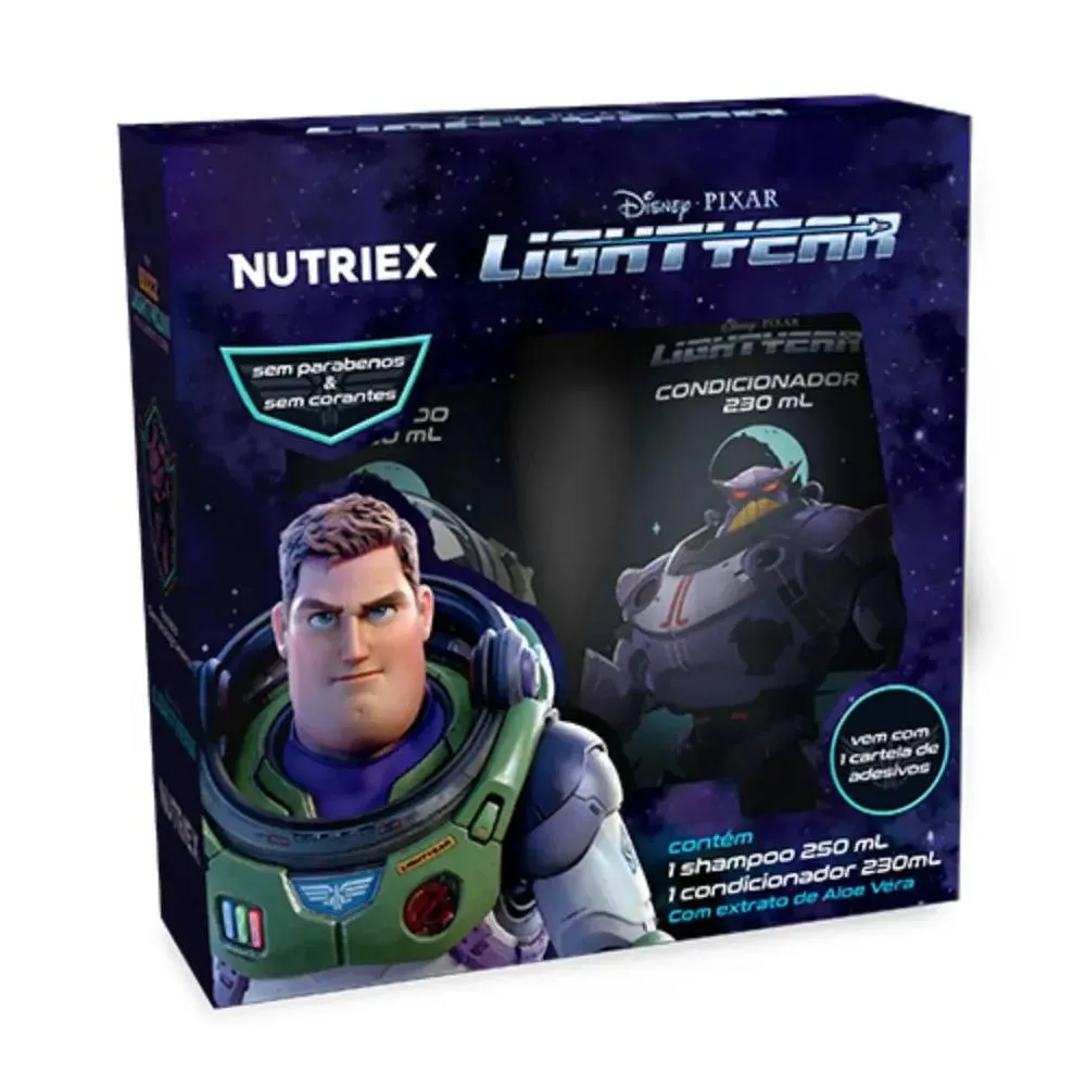 Imagem de Kit Toy Story Lightyear Shampoo 250ml + Condicionador 230ml