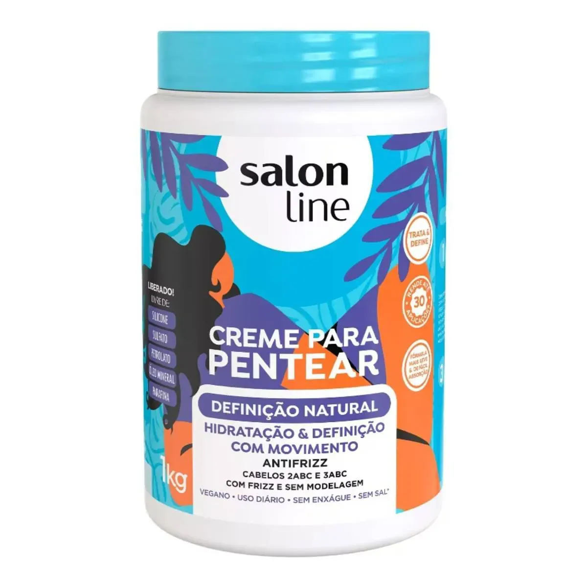 Imagem de Creme para Pentear Salon Line Definição Natural 1kg