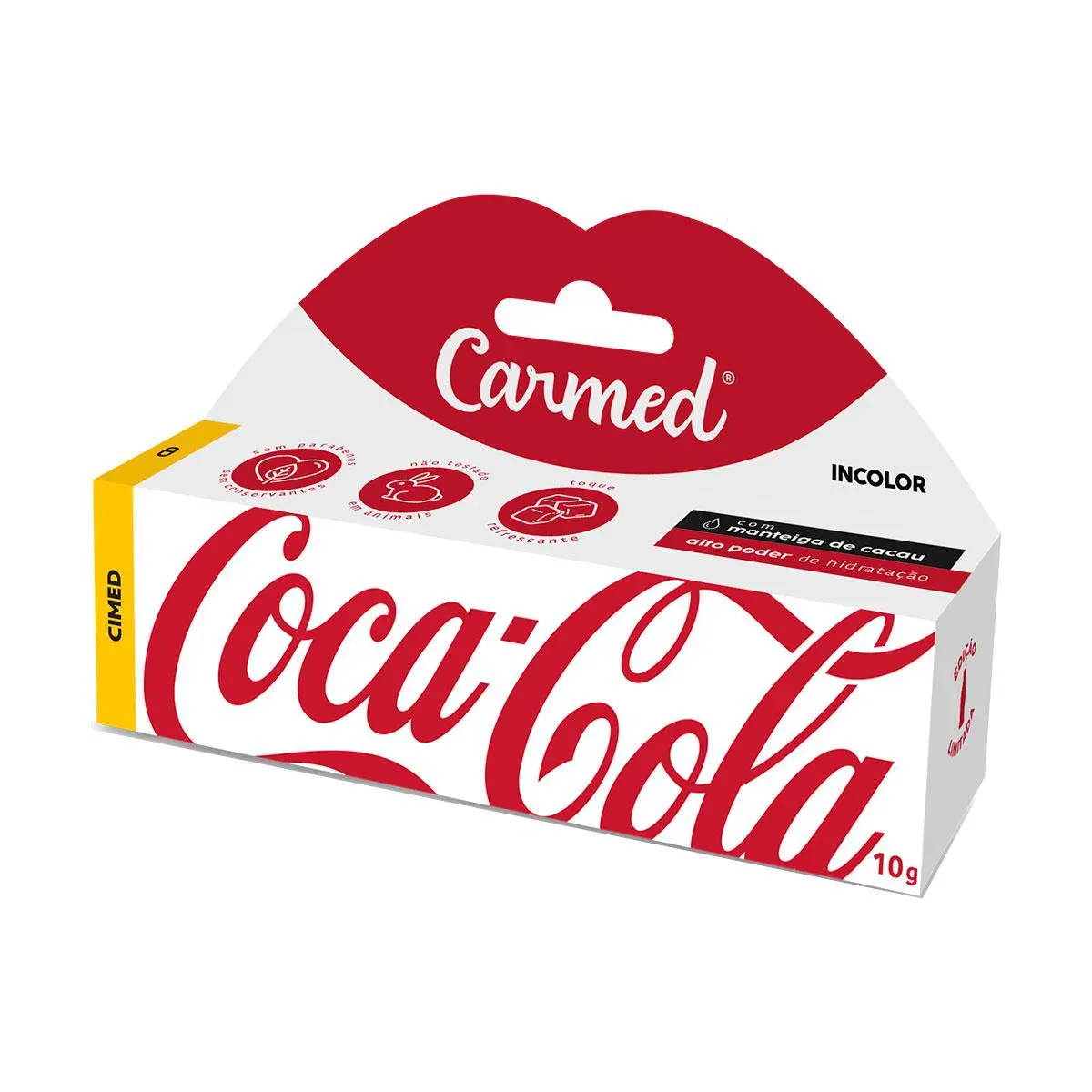 Imagem de Hidratante Labial Carmed Coca Cola Incolor 10g