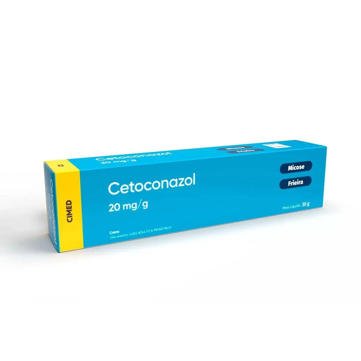 Imagem de Cetoconazol 20mg/g Creme Dermatológico 30g Cimed Genérico