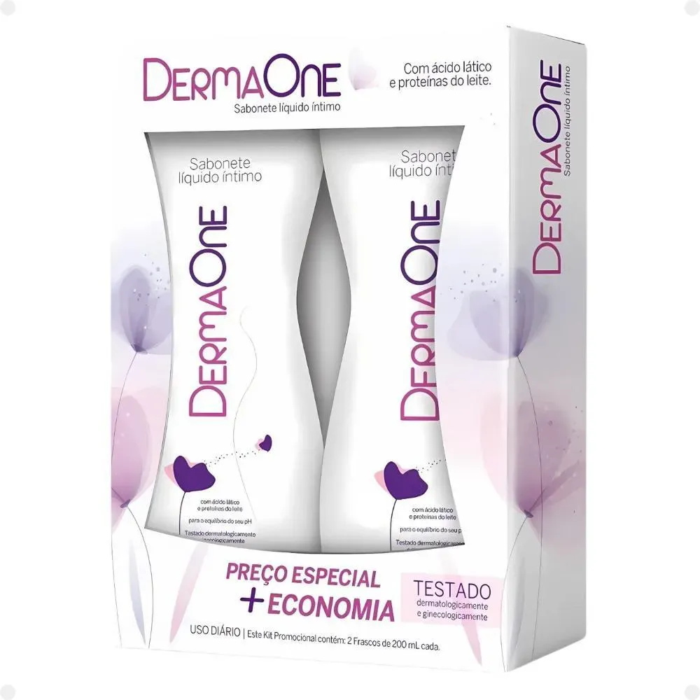 Imagem de Dermaone Kit C/ 2 Sabonete Líquido Íntimo 200Ml