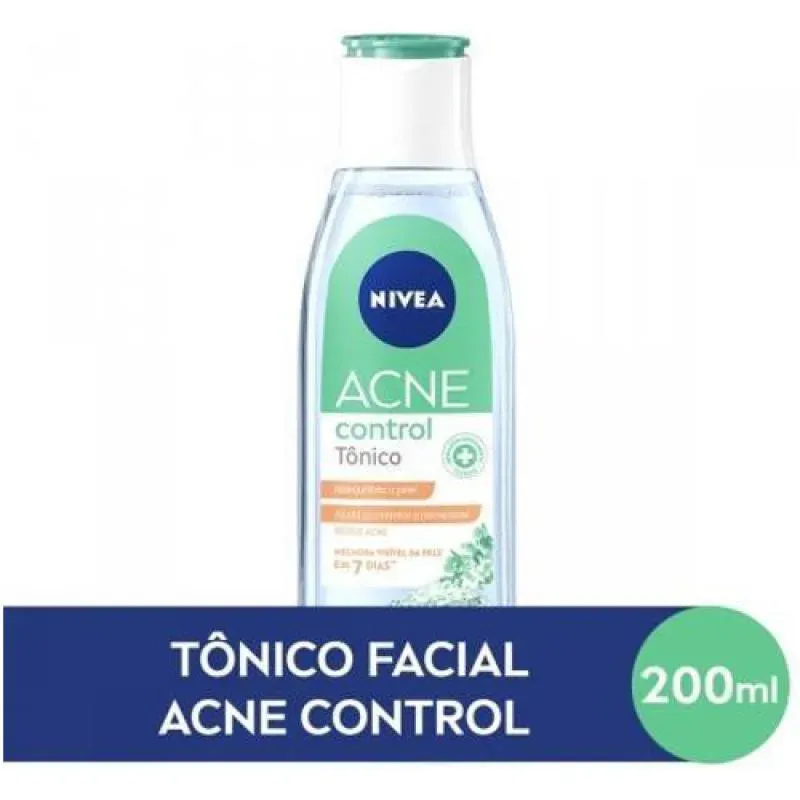 Imagem de Nivea Tônico Facial Acne Control 200ml Antiacne