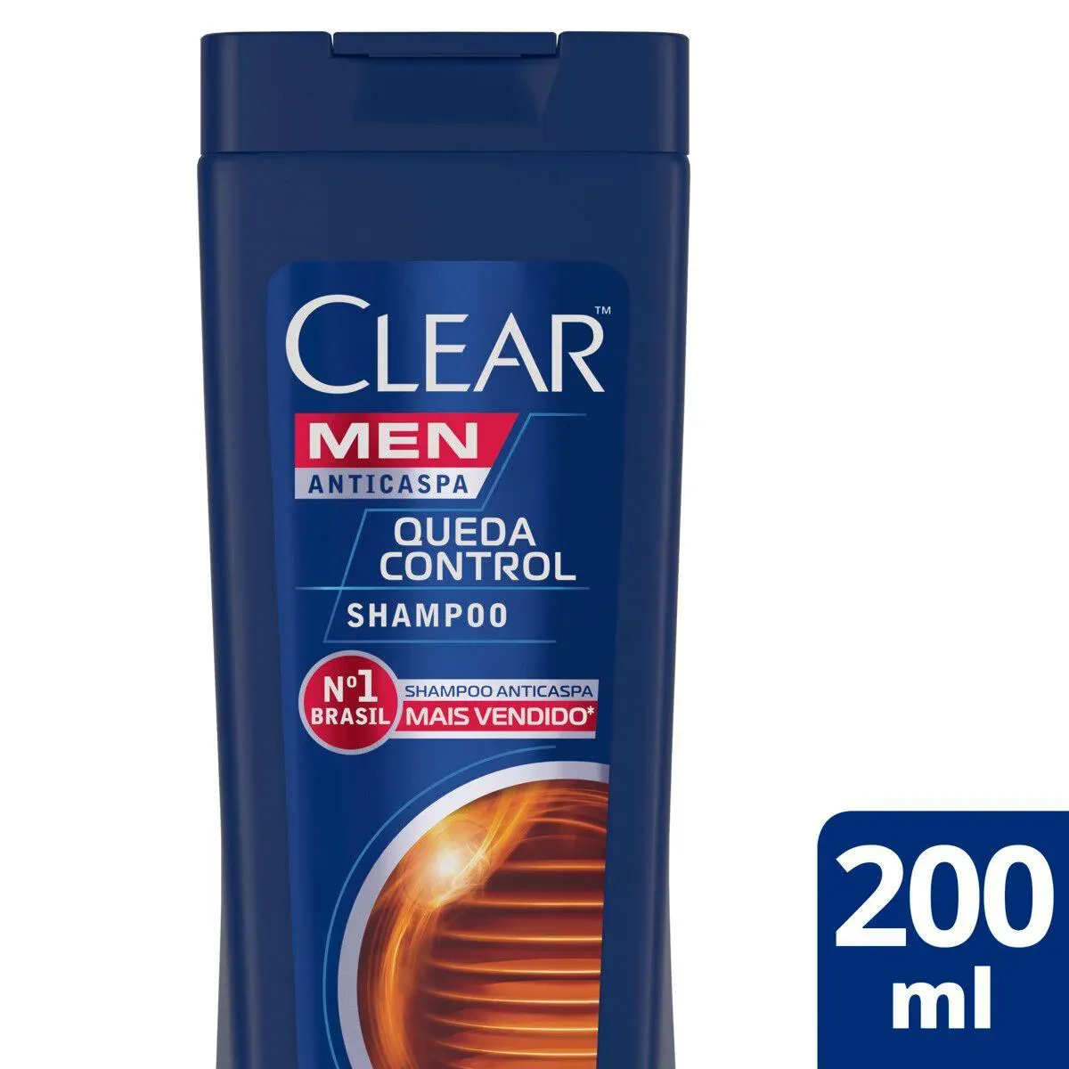 Imagem de Shampoo Anticaspa Clear Men Queda Control 200ml
