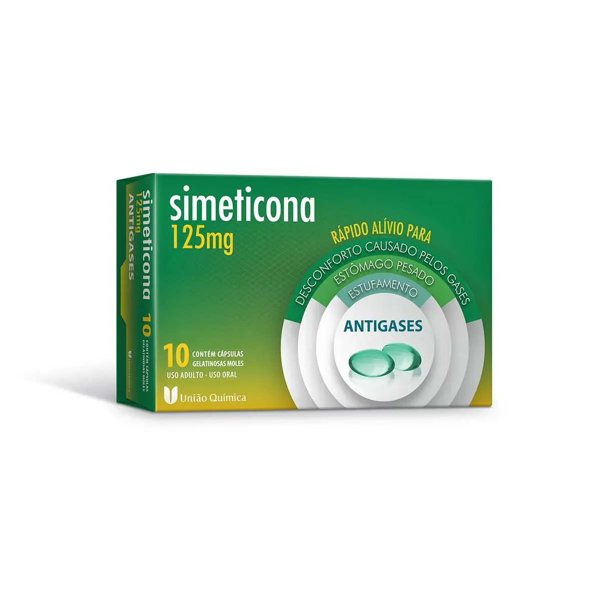 Imagem de Simeticona 125mg Frasco 10 cápsulas