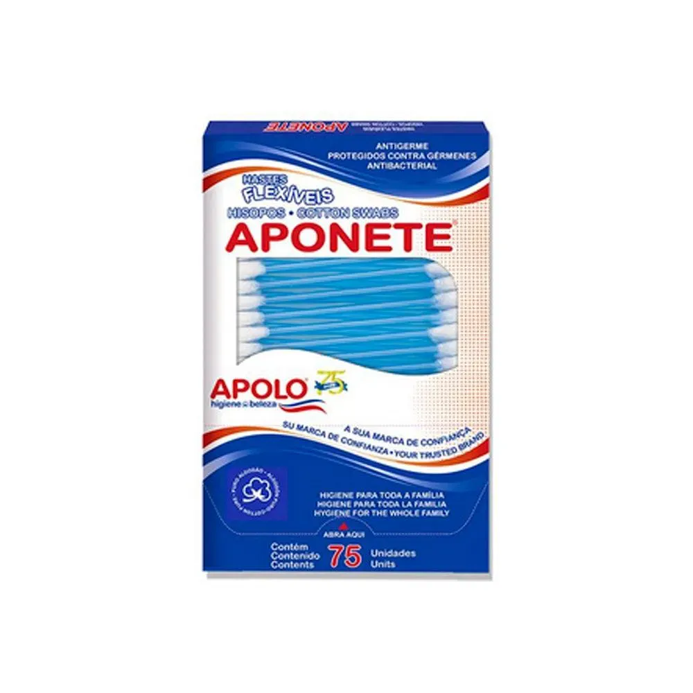 Imagem de Hastes Flexíveis Apolo Aponete 75un