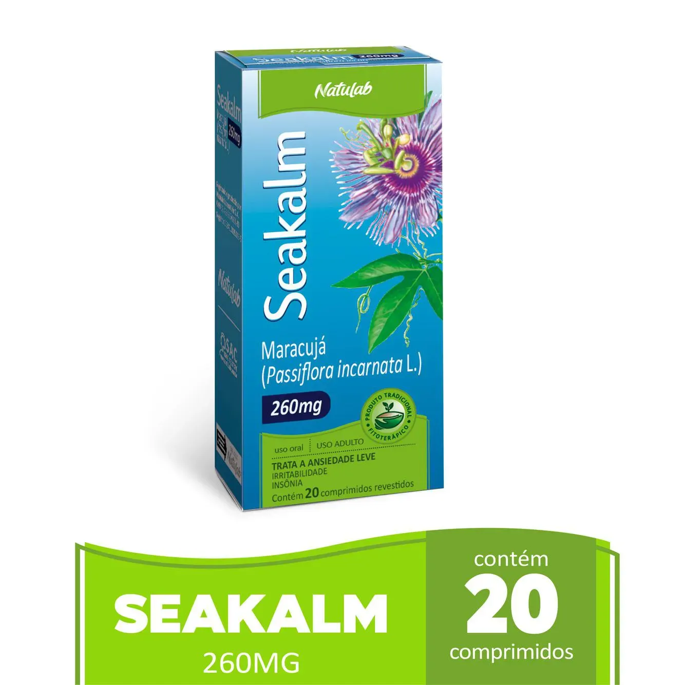 Imagem de Seakalm 260mg 20 comprimidos