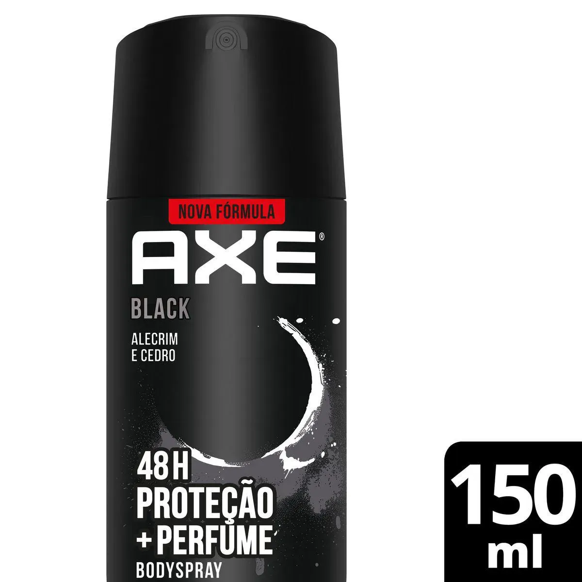 Imagem de Desodorante Antitranspirante Body Spray Axe Black Masculino 48h 152ml