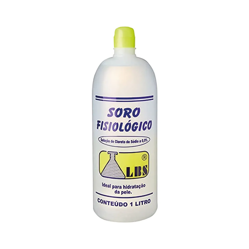 Imagem de Soro Fisiológico Cloreto de Sódio 0,9% LBS 1 Litro