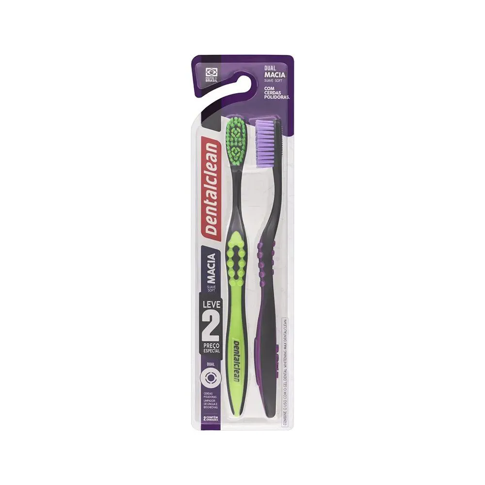 Imagem de Dentalclean Dual Macia Escova Dental