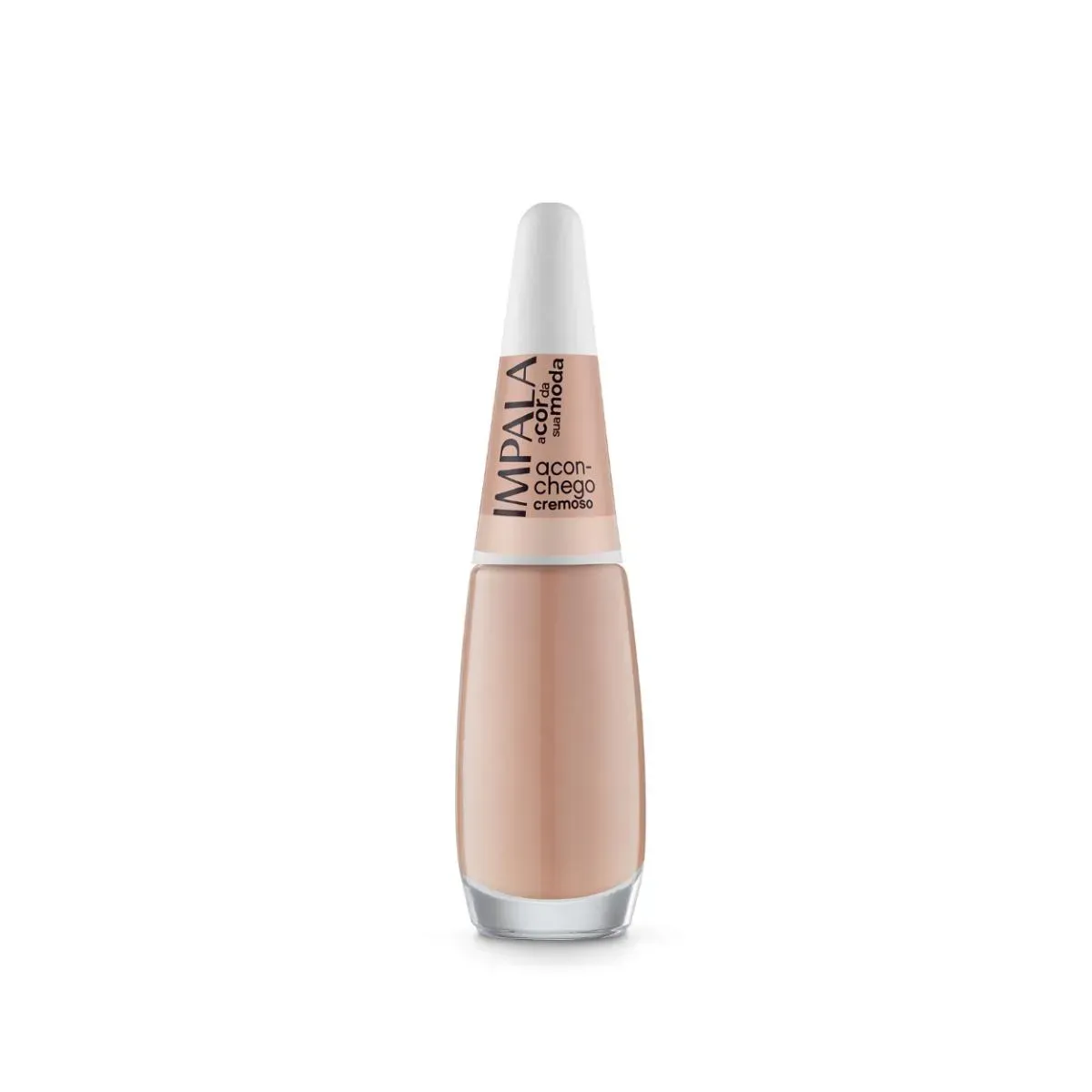 Imagem de Esmalte Impala Coleção A Cor da Moda Unha Aconchego Cremoso