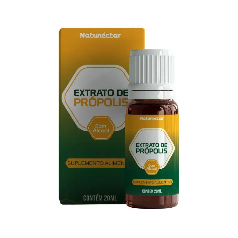 Imagem de EXTRATO DE PRóPOLIS LíQUIDO COM ÁLCOOL – 20ML