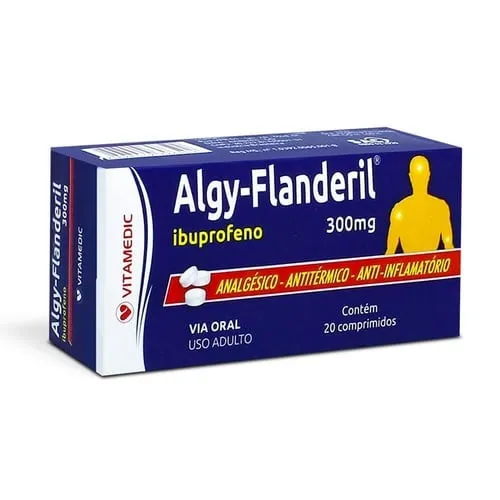 Imagem de Algy-Flanderil 300mg, caixa com 20 comprimidos