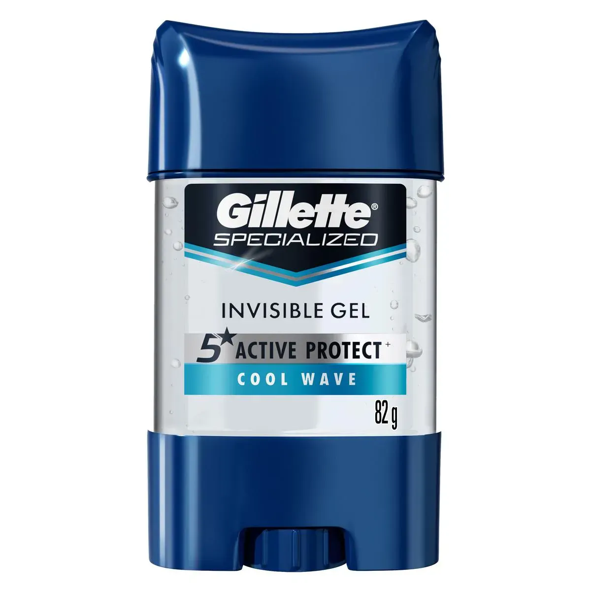 Imagem de Desodorante Antitranspirante Gillette Specialized Invisible Gel Cool Wave 48h Masculino 82g