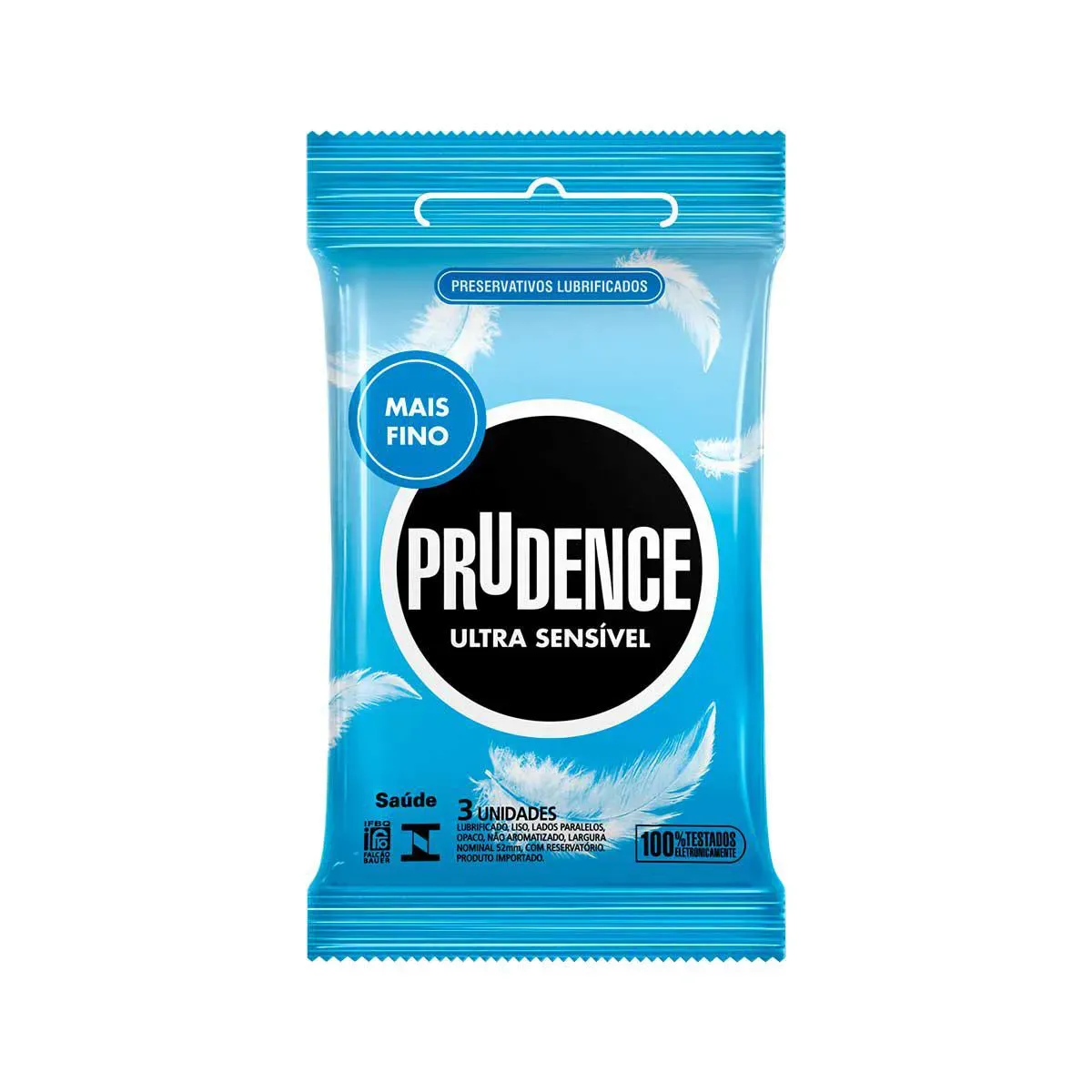 Imagem de Camisinha Prudence Ultra Sensível 3 unidades