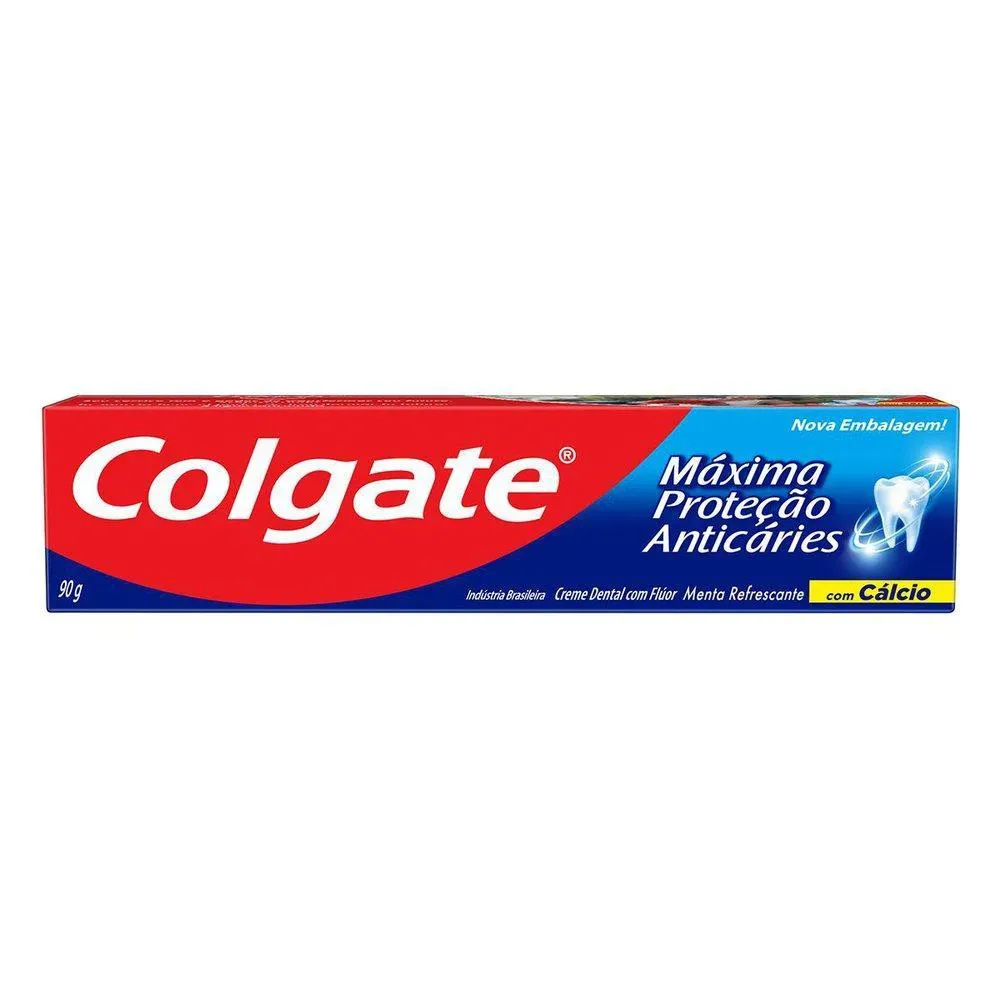 Imagem de Creme Dental Colgate Máxima Proteção Anticáries Menta 90g