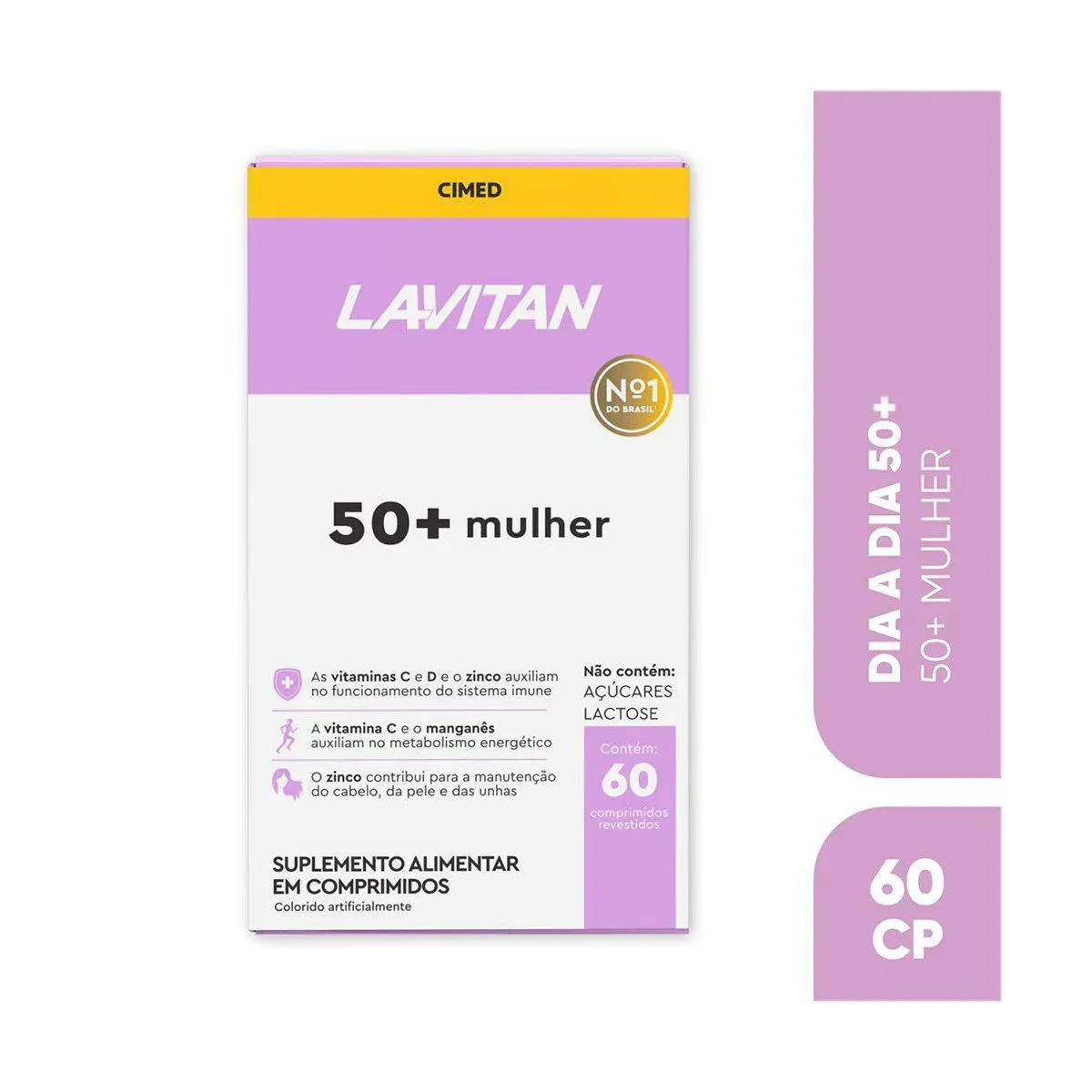 Imagem de Polivitamínico Lavitan 50+ Mulher 60 cápsulas