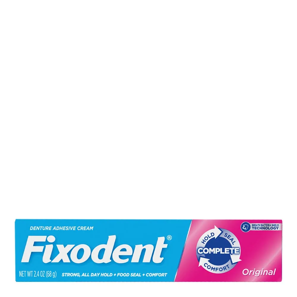 Imagem de Creme Adesivo para Dentadura Fixodent Original 68g