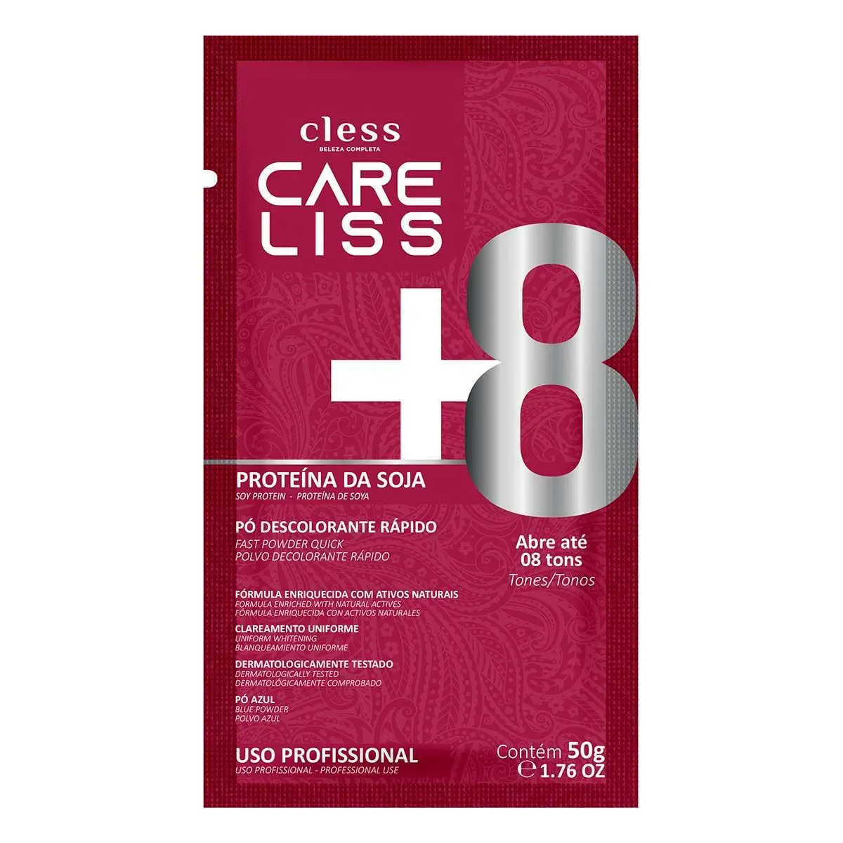 Imagem de Pó Descolorante Care Liss Proteínas de Soja 8 tons 50g