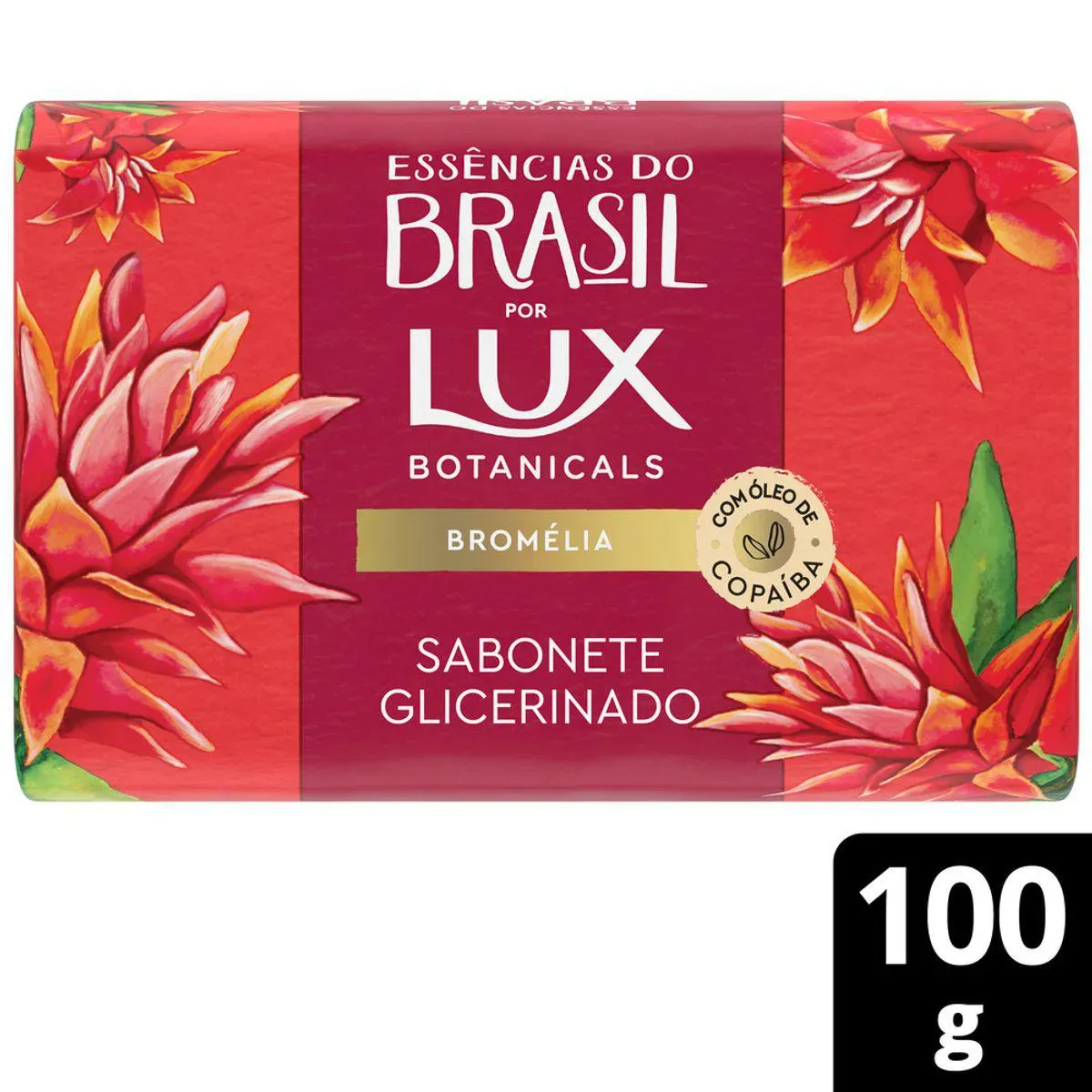 Imagem de Sabonete em Barra Lux Botanicals Essências do Brasil Bromélia 100g