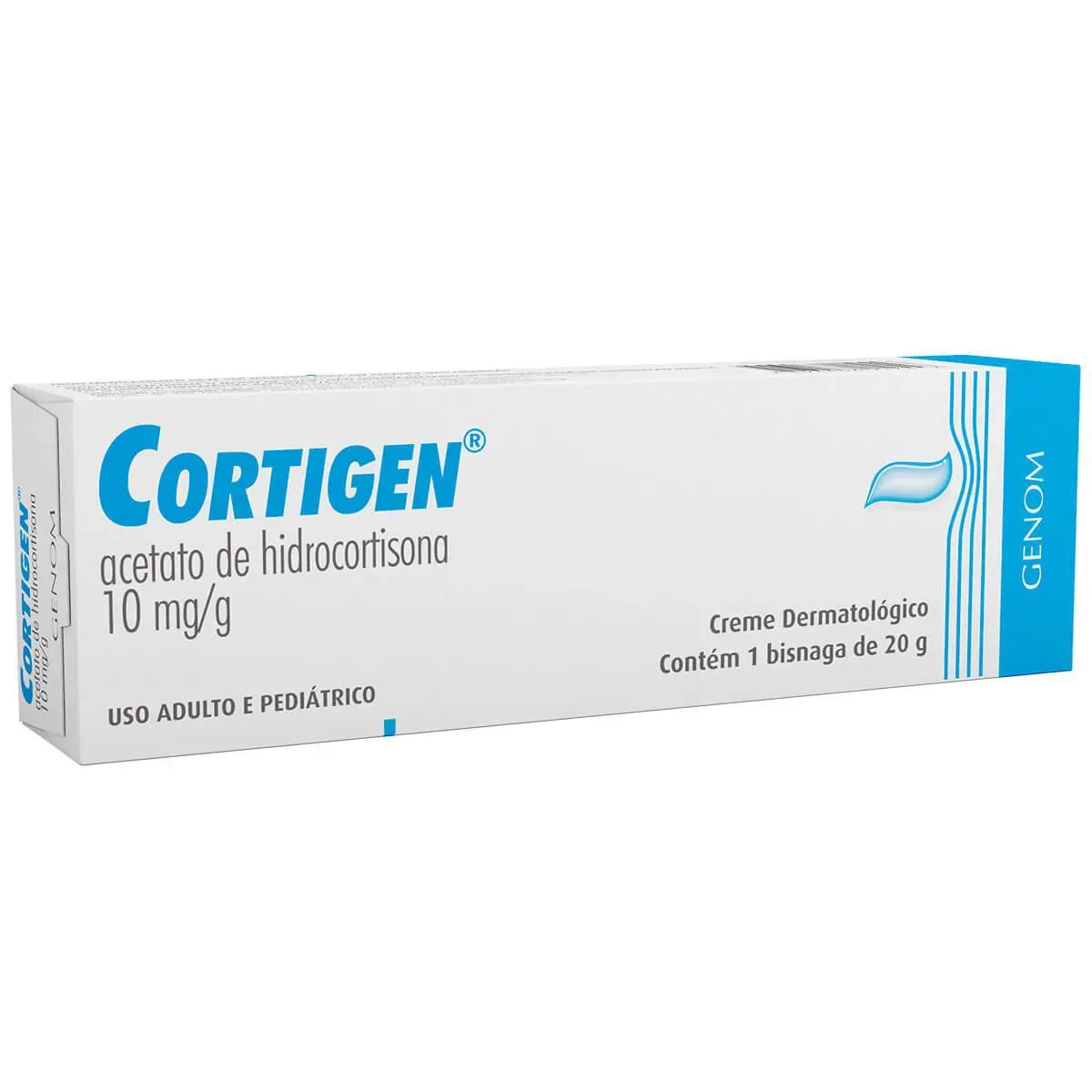 Imagem de Cortigen Acetato de Hidrocortisona 10mg/g Creme Dermatológico 20g