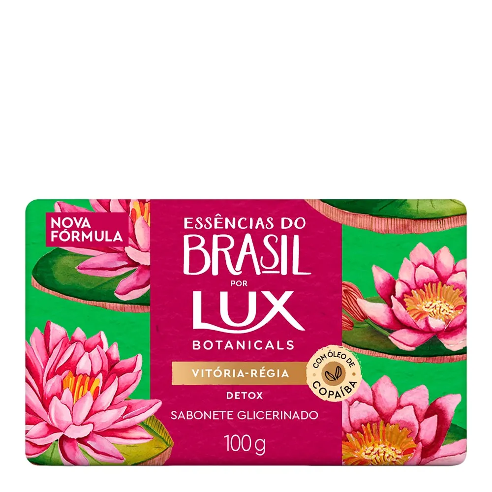 Imagem de Sabonete em Barra Lux Botanicals Essência do Brasil Vitoria-Regia 100g