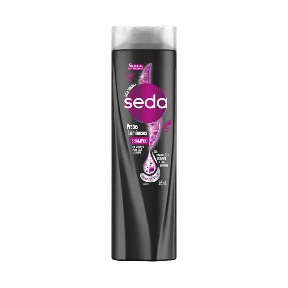 Imagem de Shampoo Seda Pretos Luminosos 325ml