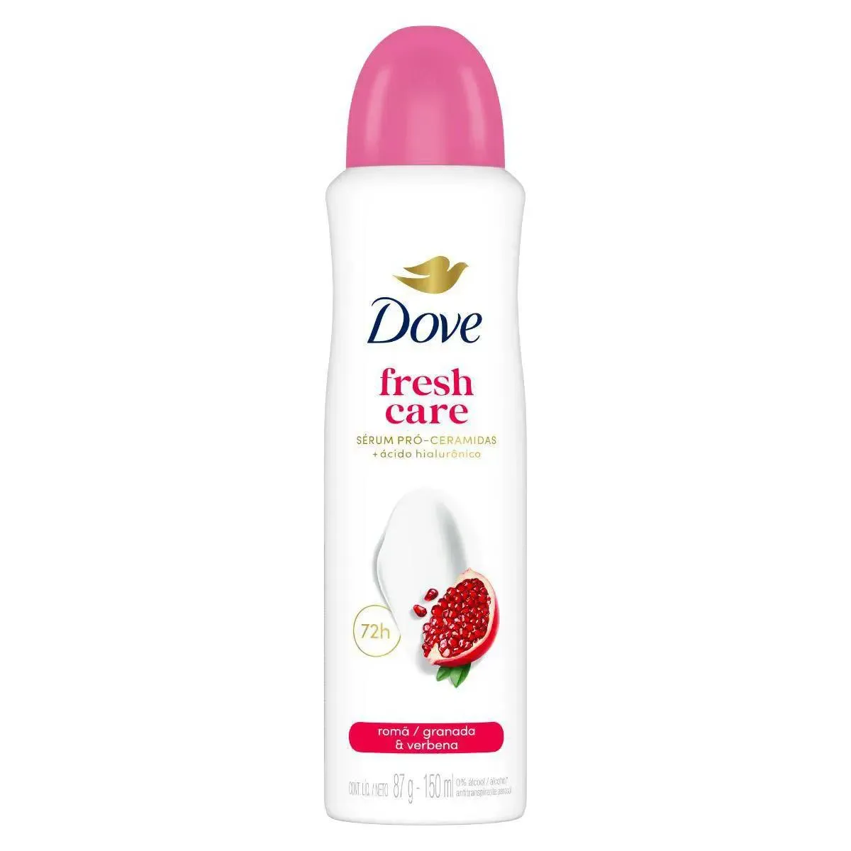 Imagem de Desodorante Antitranspirante Aerosol Dove Go Fresh Romã & Verbena Feminino 48h 150ml